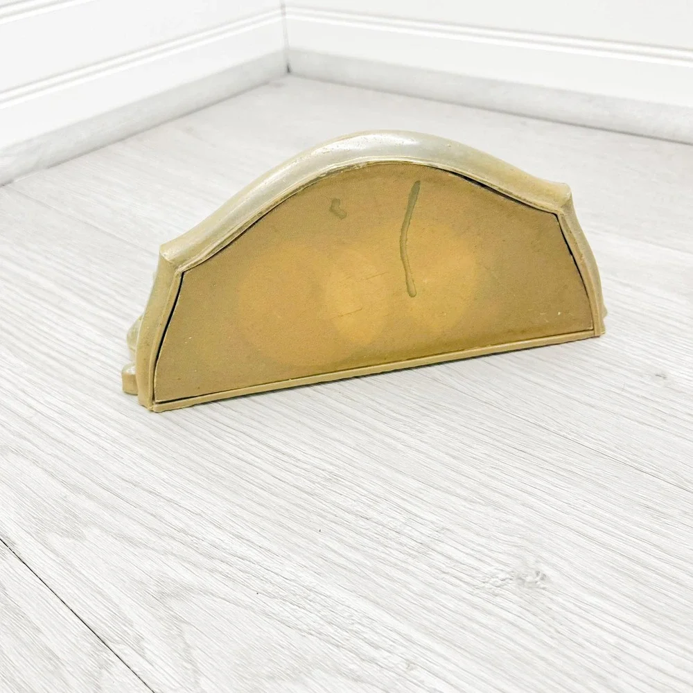 Ornate Gold Wall Shelf: Mid-Century Modern Burwood Plant Decor
